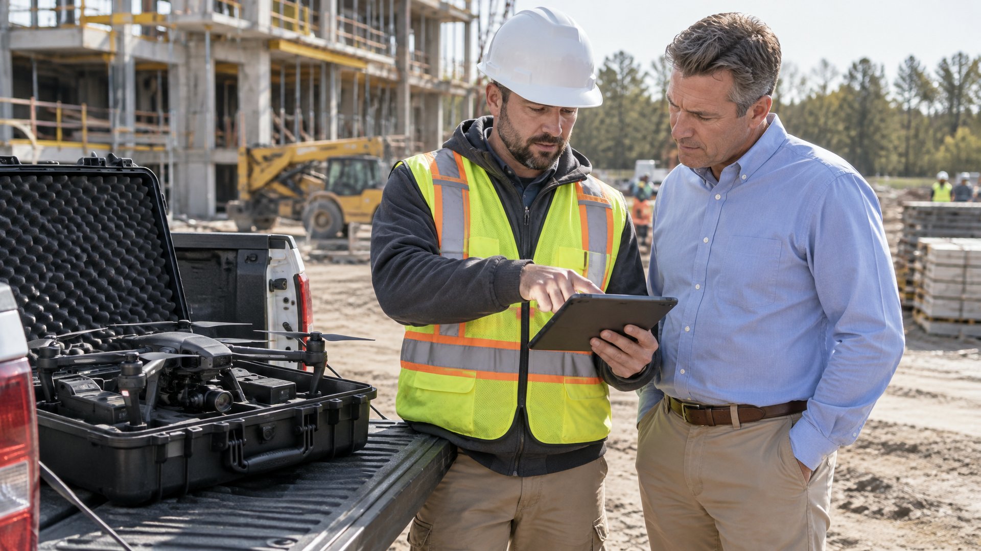 Drone photo illustrating: How to Hire a Drone Service Provider