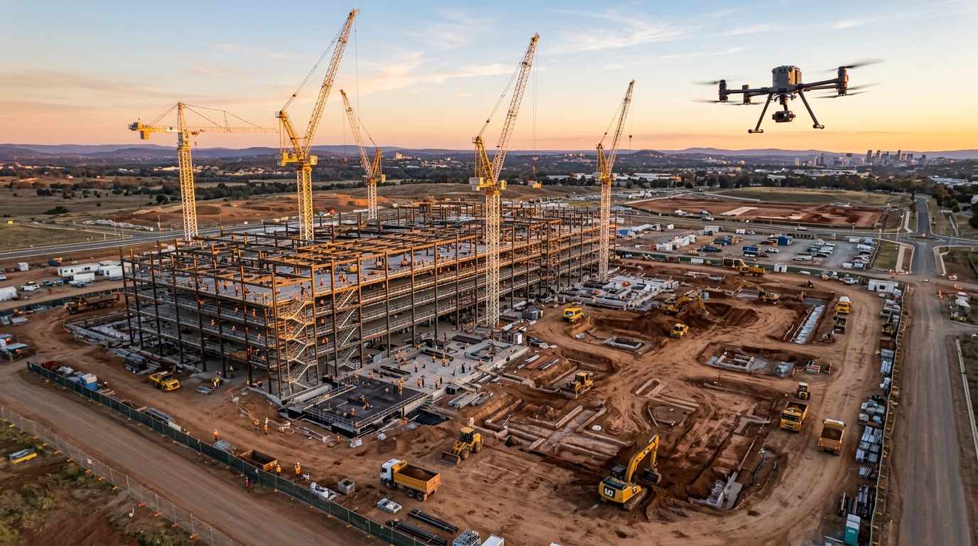 Construction & Infrastructure drone services